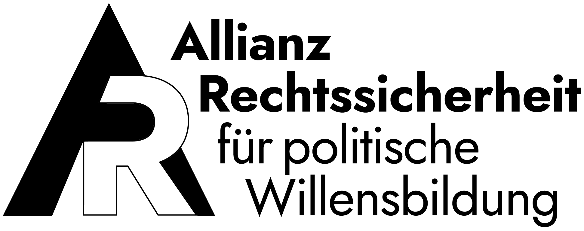 Das Logo der Allianz "Rechtssicherheit für politische Willensbildung" e.V.