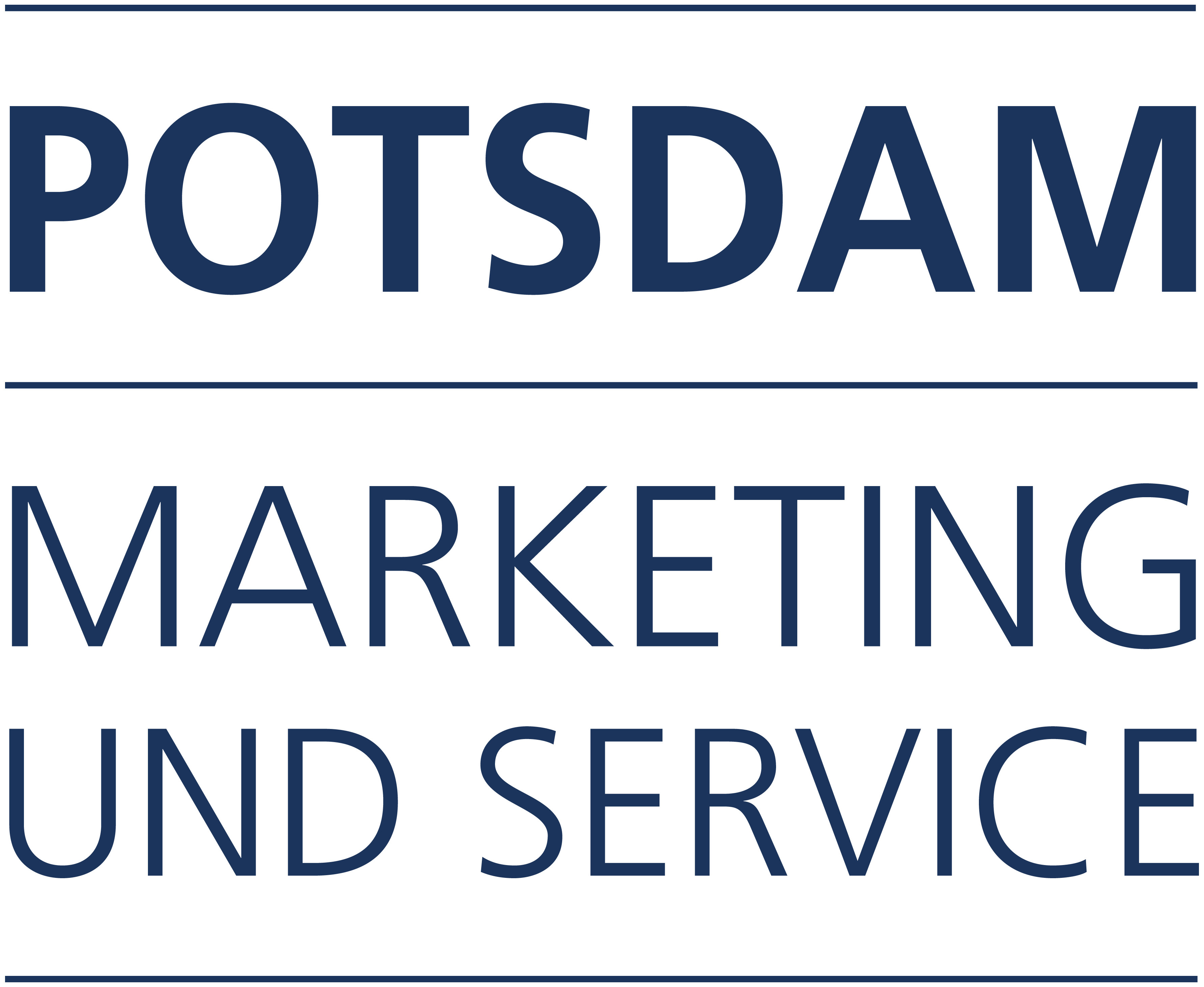 Das Logo der Potsdam Marketing und Service GmbH