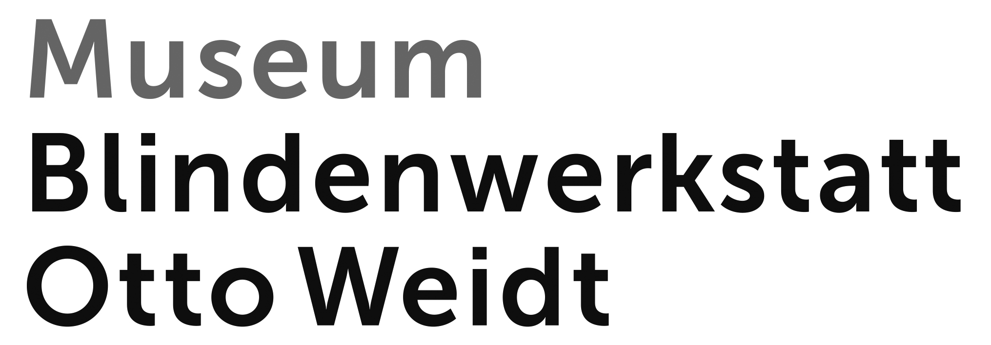 Das Logo des Museums Blindenwerkstatt Otto Weidt