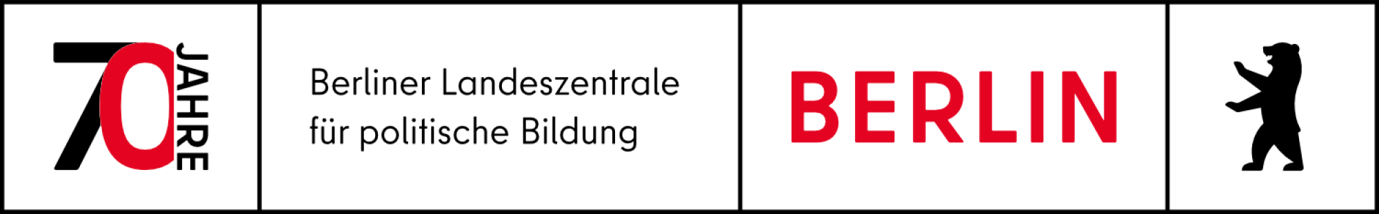 Das Logo der Berliner Landeszentrale für politische Bildung