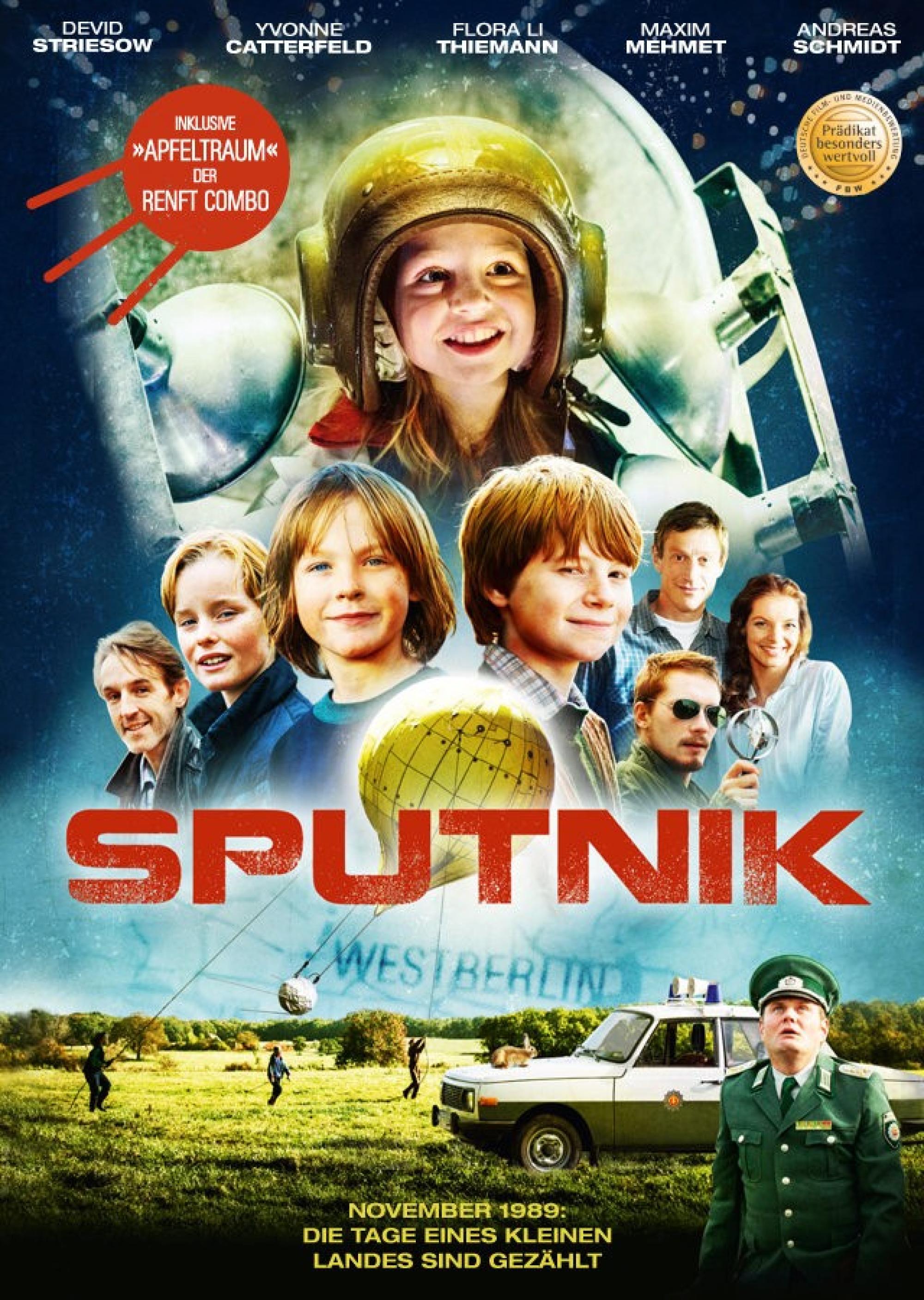 Das Plakat des Kinderfilms "Sputnik"