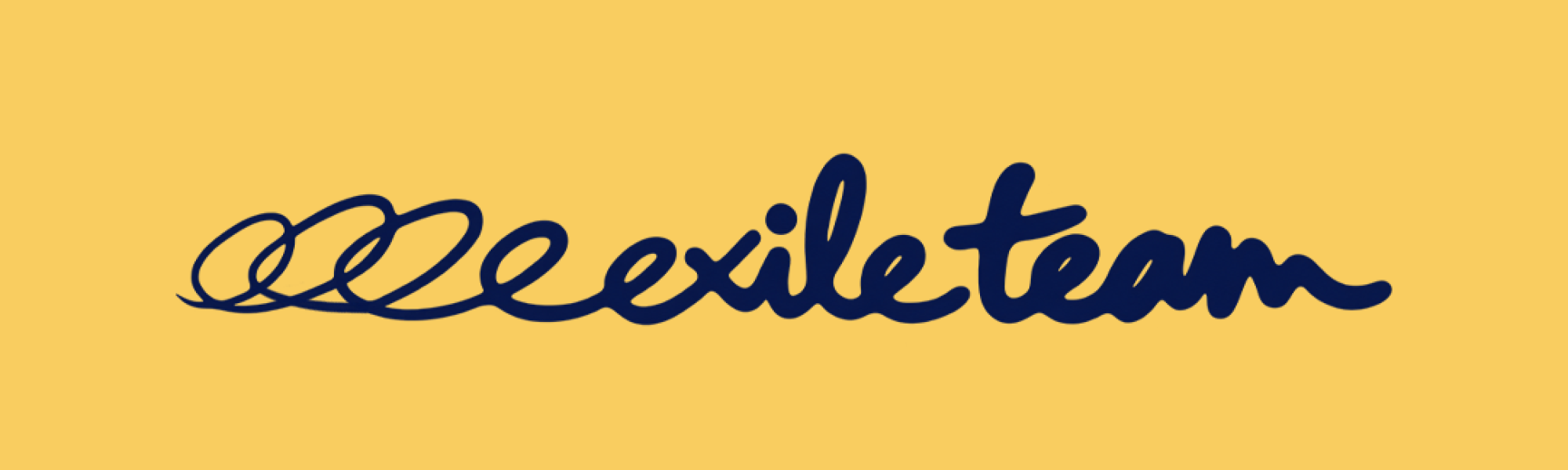 Das Logo von exile team.