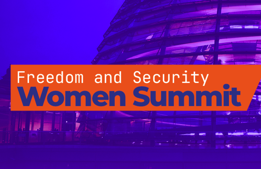 Grafik zum Freedom and Security Women Summit